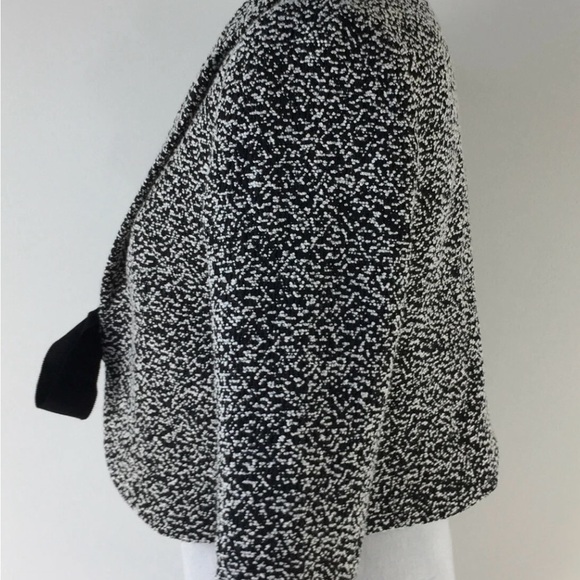 Ann Taylor Monochrome Textured Blazer - Picture 8 of 8